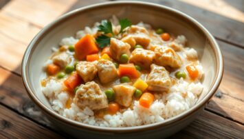 creamy chicken and rice